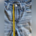 American Eagle  airflex high waisted Trendy Distressed Blue Jeans size 28x28 Photo 7