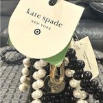Kate Spade  Black and White Beaded Mini Bag Photo 2