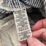 Free People  Blue Stripe Taper Pants Tie Waist 4 Photo 7