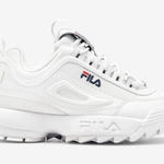 FILA ICONIC Disruptor 2.0 White Leather Chunky Lace Sneaker Photo 0
