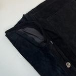 Johnny Was NWOT  Suede Embroidered Floral Coat Jacket Pockets Black Size S Photo 9