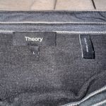 Theory  Double Knit Jersey Drawstring Funnel Neck‎ Top Women's L Pullover Casual Photo 5