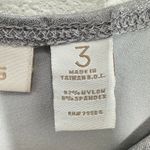 Chico's Metallic Silver Tank Top Women's Size XL 16 Sleeveless Shimmer Holiday Photo 4