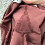 Lululemon Power Thru High Rise Shorts 6" Red Merlot Biker Athletic Women's 14 Photo 3