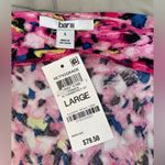 Bar III ‎ Pink Patterned Jumpsuit Size Large NWT Photo 3