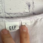 Gap Lavender and white Striped Wrap Short Sleeve Dress Woman’s Size Small Photo 1