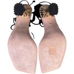 New A'MMONDE ATELIER Anastassia 100 Ankle Tie in Black Size 8.5 Photo 5