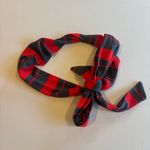 Ella Moss  Red & Blue Striped Dress w/ 3/4 Sleeves and Tie @ Waist Size Small NWT Photo 4