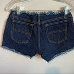Just USA Y2K No Waist Raw Hem Denim Shorts Photo 5