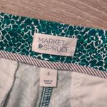 Market & Spruce  Teal Lorraine Shorts Size 4 Photo 3