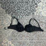 Maidenform Vintage Donald Brooks For  Nylon & Lace Underwire Bra Black 36D Photo 3