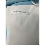 Amanda Uprichard Amanda‎ Uprichard Mini Dress Colorblock White Blue Tie Strap Sleeveless, Size S Photo 2