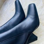 ZARA  Heeled Leather Ankle Boots  Photo 9