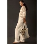 Good American NWT Good ‘90s Carpenter High Rise Wide Leg Jeans – White – Size 8 Photo 9