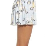 BP Pleated High Waist Smocked Shorts Floral Skort Photo 2