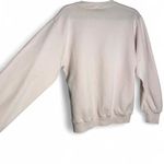 Jerzees size large 80s pink and white bunny ski crewneck sweatshirt Photo 5
