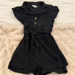 Princess Polly  Black Romper Photo 0