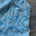 Antonio Melani Baby Blue Lace Bodycon Mini Dress 6 Photo 2