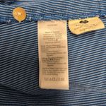 Madewell   Button-Front Tiered Midi Dress in Stripe Size 0 Cerulean Blue Photo 7