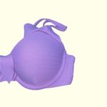 Shade & Shore  Lavender Scalloped Ruffle Swim Bikini Top Women's Size 32B Photo 4