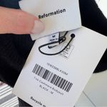 Reformation NWT  Tink Cashmere Bodysuit in Black Photo 8