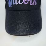 Trust Me I’m A Unicorn Sparkly‎ Baseball Cap Black Photo 2