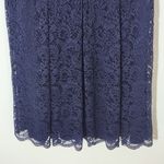 Jessica Simpson  Navy Lace Dress Size 14 Navy Lace Wedding Guest Dress Photo 4