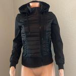 Sebby  Women's XSMALL Fitted Puffer Coat w. Hoodie Adjustable Lightweight jacket Photo 10