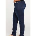 Universal Standard High Rise Stretch Skinny Denim Jeans Dark Blue Size 8 NEW Photo 1