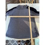 Soft Surroundings Sweater Womens Gray Zaida Ribbed Velvet Burnout Sleeve Boho L Photo 6