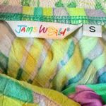 Jams World Ci Ci Dress Volare Sleeveless Tropical Floral Bright Beachy US Made S Photo 3