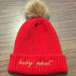 Baby Phat Red Knit Beanie Hat Photo 0