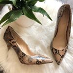 Topshop 'Gemini 2' Snake Print Pointy Toe Pump Photo 5