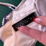 La Blanca Women 8 White Blue Floral Tropical Tankini Swim Pads Built in Bra Crop Photo 7