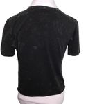 The Rolling Stones  Black Red Tongue Tie Dye Tshirt Size L Photo 2