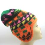 The Elder Statesman 100% cashmere hat NWT Orange Photo 7