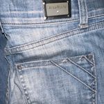 Annarita N🦎Textured Waist Flared Bottoms🌵 Blue Size 4 Photo 6