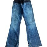 7 For All Mankind  maternity flare jeans low rise 31 X 34” Photo 0