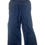 Carhartt  women's medium 8 10 short Classic Blue Denim Bib Overalls jean Photo 0