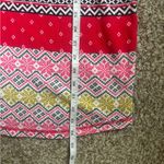 Victoria's Secret Red Long Sleeve Raglan Pajama Dress Sleepwear Holiday Comfy Photo 4