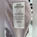 Good American Bikini Top/Bando | Muted Rose Color with Shimmer | Sz M/L - 90’s Photo 8