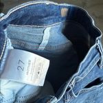 MOTHER The Hustler High Rise Wide Leg Jeans in High Fidelity 27 Blue Photo 11