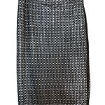 Vince Camuto "Boho Spirit" Black/Ivory Black Crochet Lace Overlay Skirt Photo 2