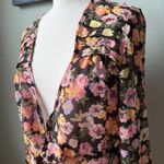 Free People Maybel Floral Blouse Size Medium Photo 3
