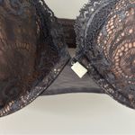 Thirdlove All Day Lace 24/7 Contour Plunge Bra Dark Grey 32D NWT Photo 2