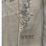 Johnny Was Metallic Thermal Hoodie - LAURA Metallic Cream Size XS Photo 6