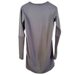 Cozy Orange Clothing Gray Long Sleeve Hi Low Athletic Tunic Top Size XS Photo 1