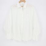 Gap  The Big Shirt White Cotton Button Down Long Sleeve Oversized XL Photo 1