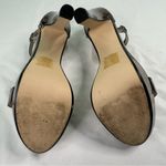Touch Ups Touch Up Benjamin Walk Heel Size 9M Mary Silver Sandal Open Toe Metallic Formal Photo 4