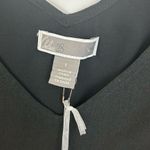 Chelsea28 NWT  Spaghetti Strap Pleated Layered Black Cami Tank Size Small Photo 4